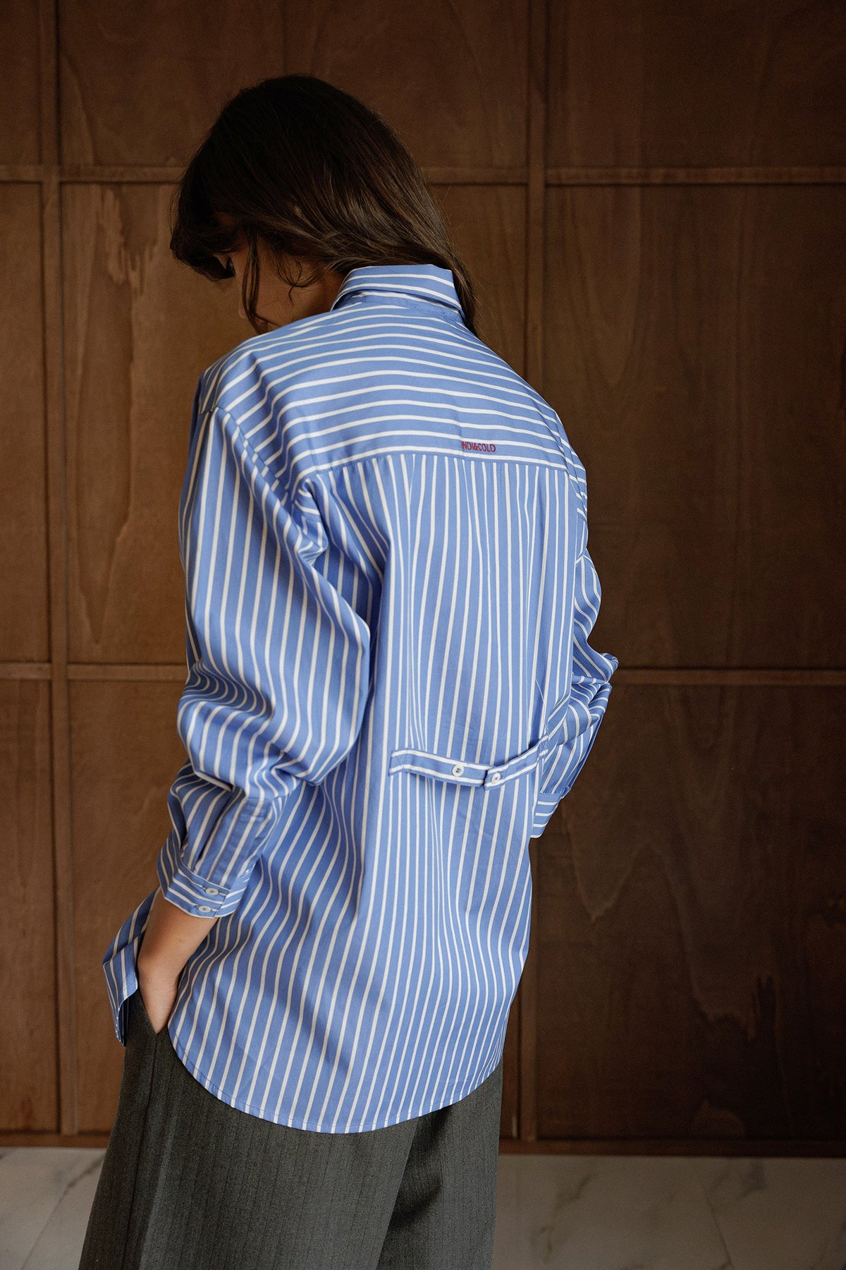 Classic Shirt With Lace Cuffs