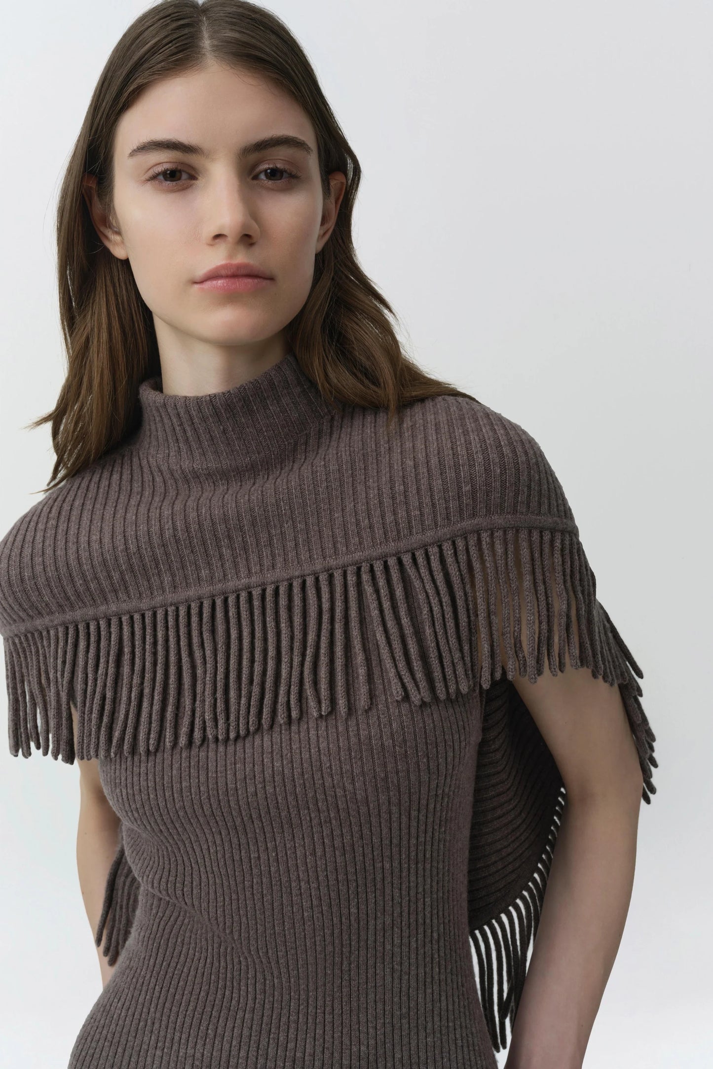 Jordan Knit Fringe Midi Dress