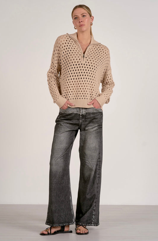 SWEATER OPEN KNIT