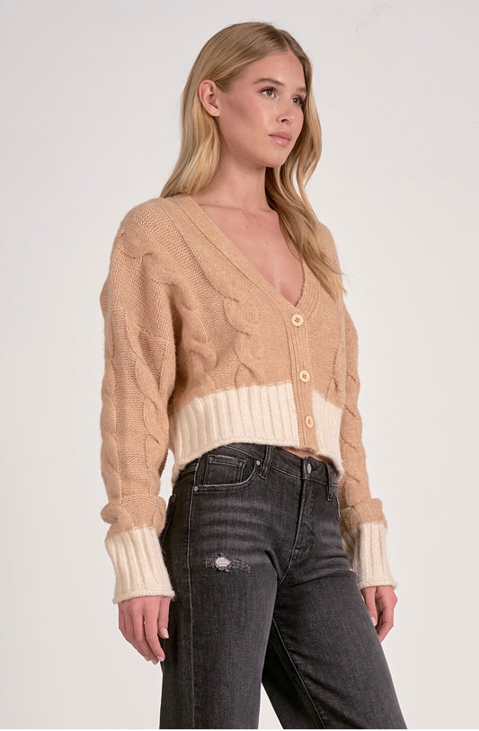 CLARA CAMEL SWEATER