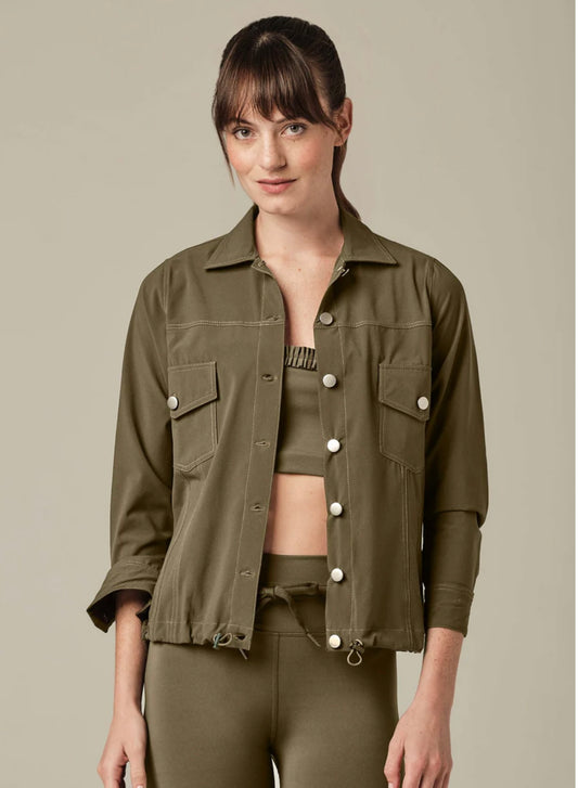 CITY SCAPE KALE JACKET