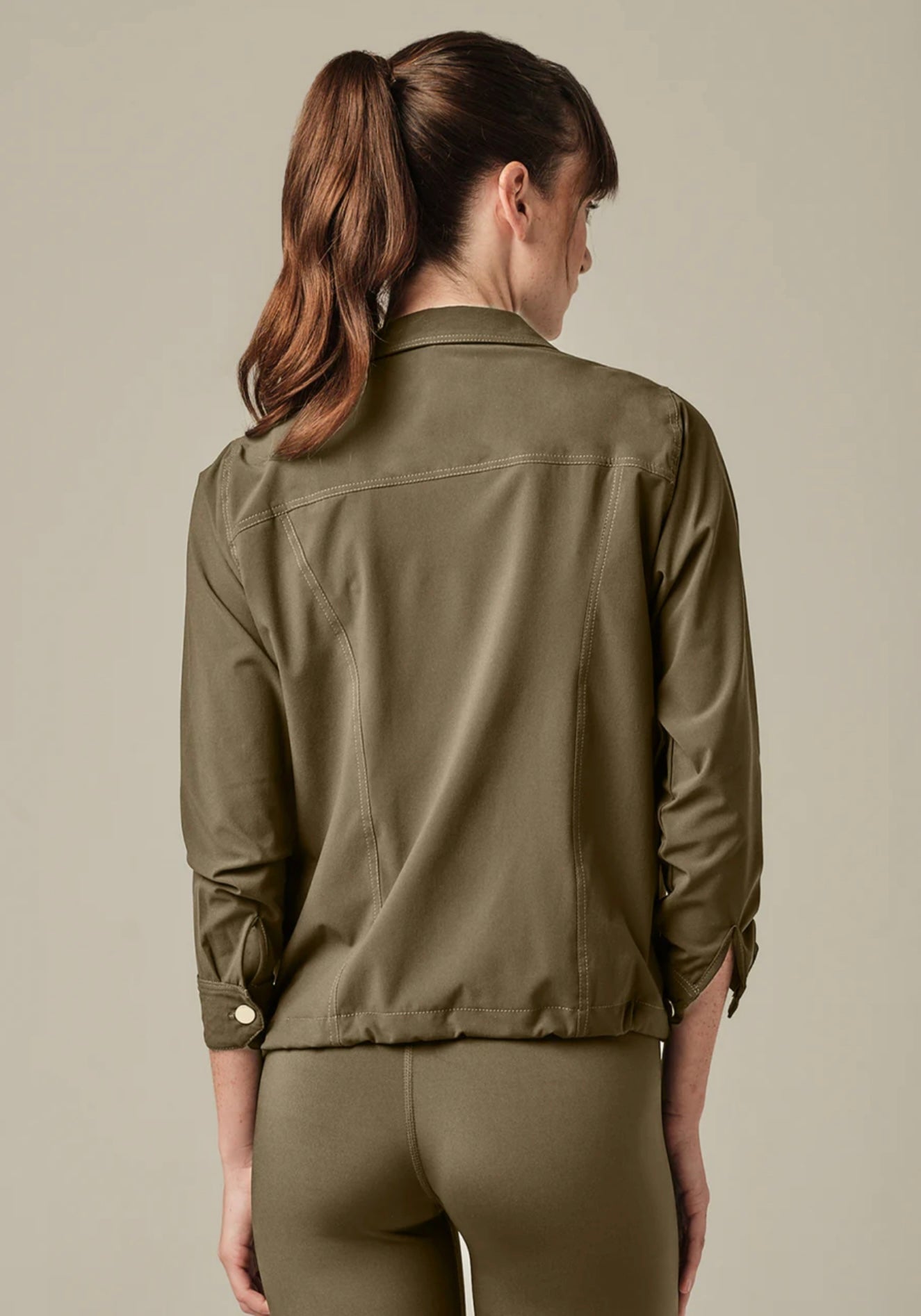 CITY SCAPE KALE JACKET
