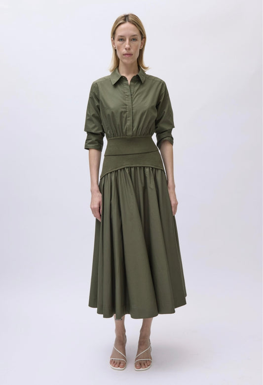 OVY MIDI SKIRT & SHIRT