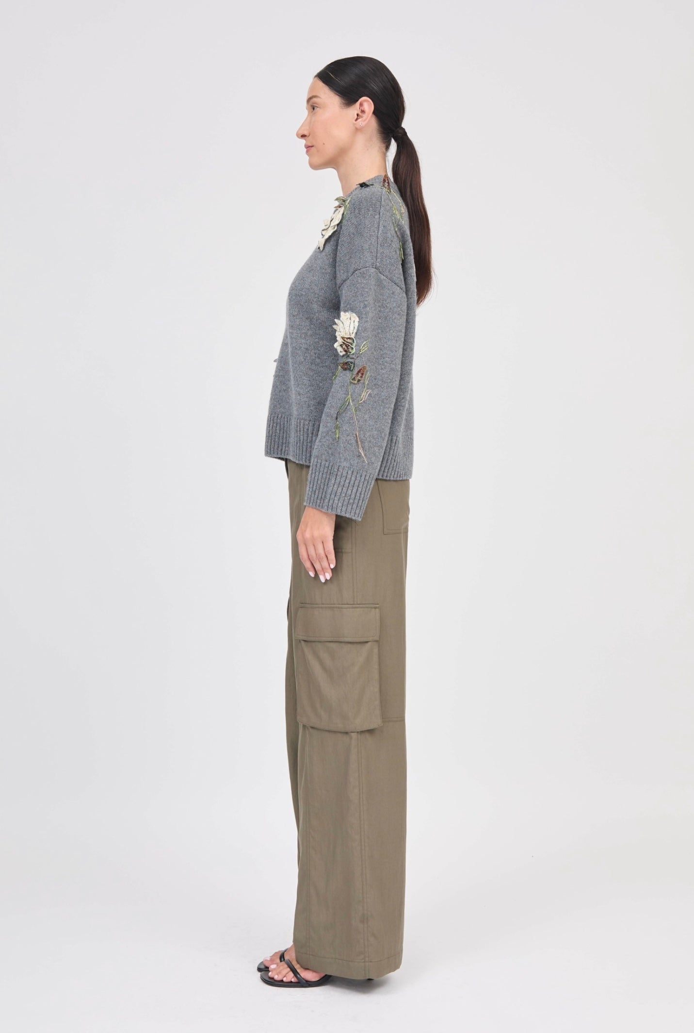 DANNA EMBELISHED SWEATER & PANT