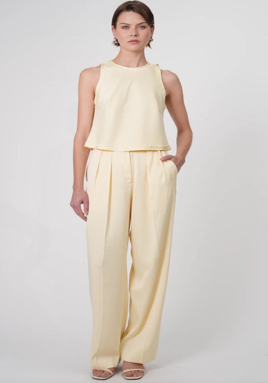 VERA TOP - BABY YELLOW