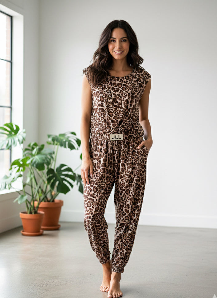 SET JLL ANIMAL PRINT