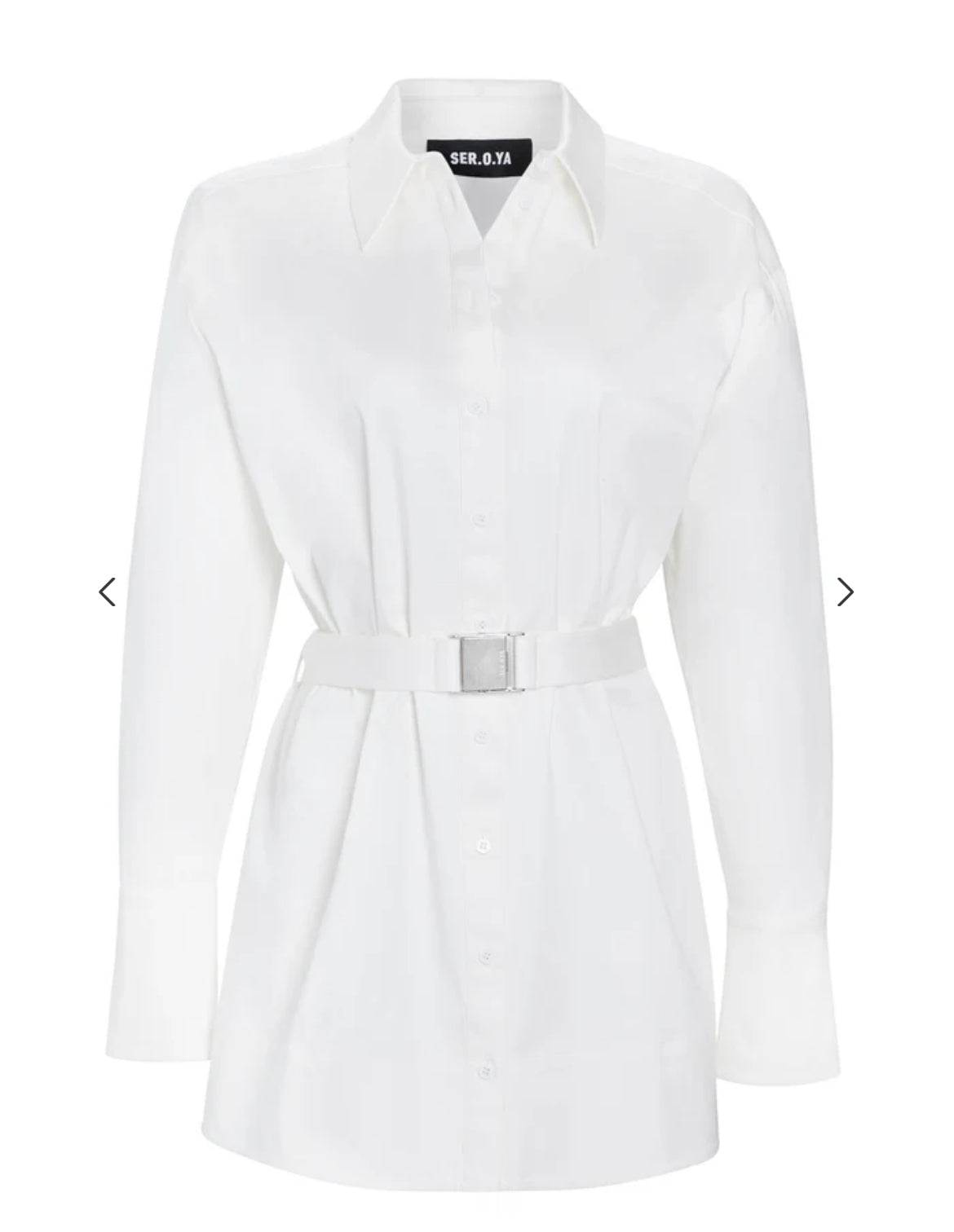 POSH POPLIN SHIRT DRESS